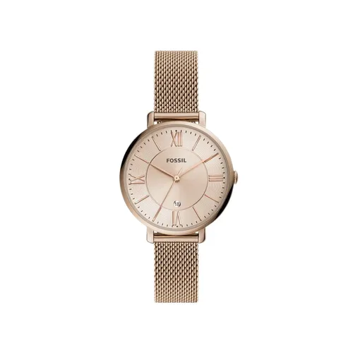 Jacqueline 3-Manecillas Reloj Acero Caramelo Es5120 - Fossil - Modalova