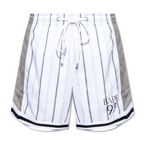 Logo-Print-Shorts - A BATHING APE - Modalova