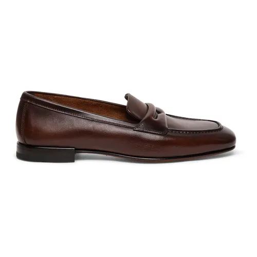 Shoes > Flats > Loafers - - Santoni - Modalova