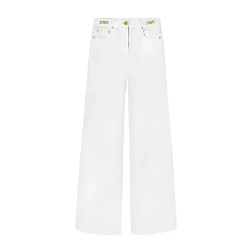 Jeans > Wide Jeans - - Versace - Modalova