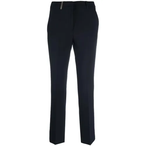 Trousers > Cropped Trousers - - Peserico - Modalova