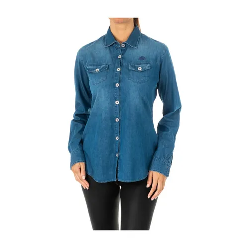 Blouses & Shirts > Denim Shirts - - La Martina - Modalova