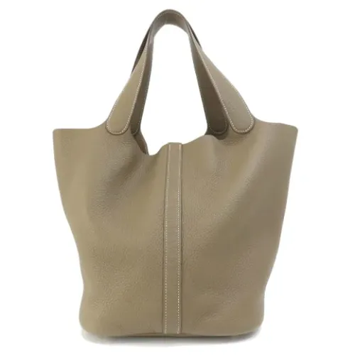 Pre-owned Leather handbags - Hermès Vintage - Modalova