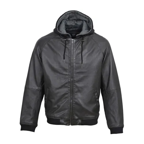 Jackets > Leather Jackets - - Le Temps Des Cerises - Modalova