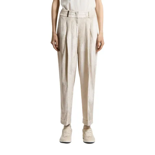 Trousers > Straight Trousers - - Peserico - Modalova