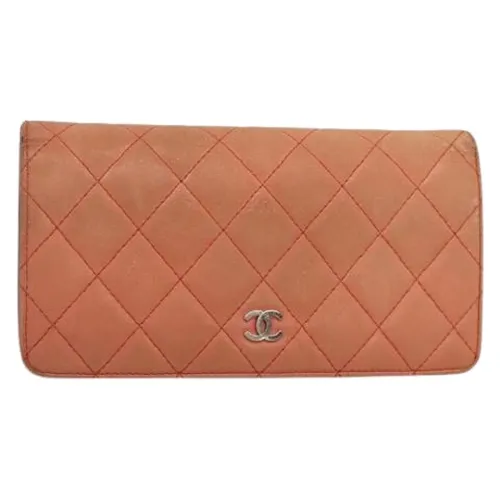 Pre-owned Leather Wallet - Chanel Vintage - Modalova