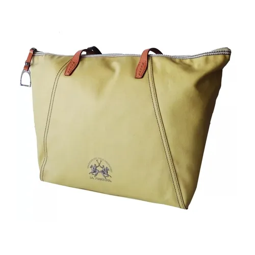 Yellow Shoulder Shopper Bag - La Martina - Modalova