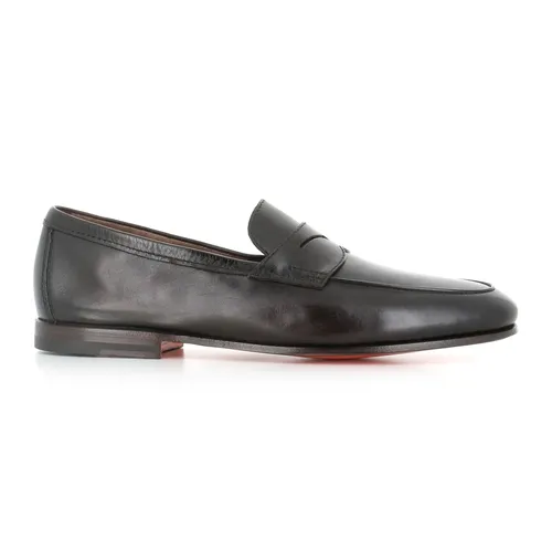 Shoes > Flats > Loafers - - Santoni - Modalova