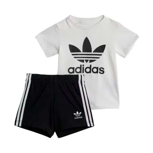 Sporty Jersey T-shirt and Shorts Set - Adidas - Modalova