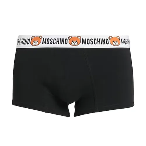 Bear Pattern Boxer Set - Moschino - Modalova