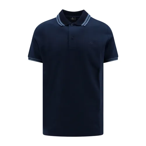 Etro - Tops > Polo Shirts - Blue - Etro - Modalova
