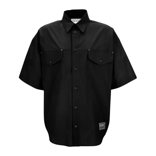 Shirts > Short Sleeve Shirts - - Versace Jeans Couture - Modalova