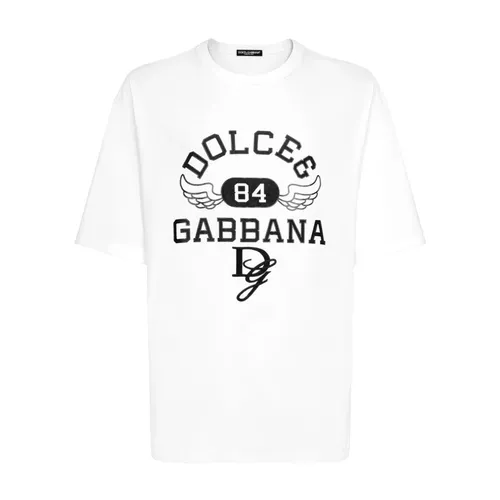 White T-shirts and Polos - Dolce & Gabbana - Modalova