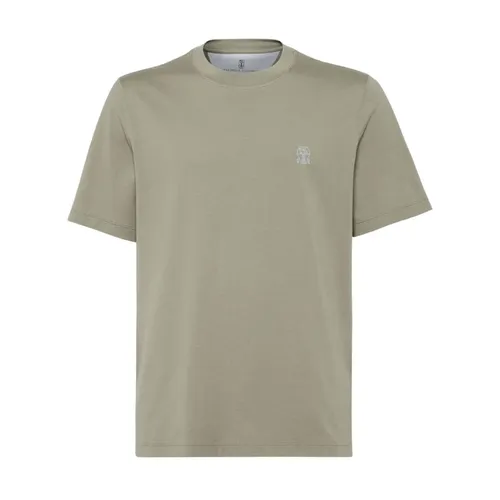 Tops > T-Shirts - - Brunello Cucinelli - Modalova
