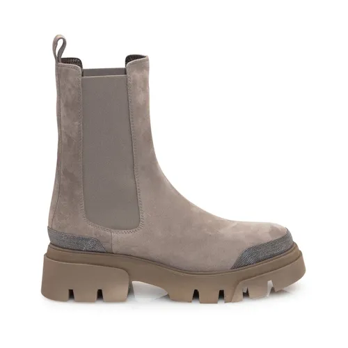 Shoes > Boots > Chelsea Boots - - Brunello Cucinelli - Modalova