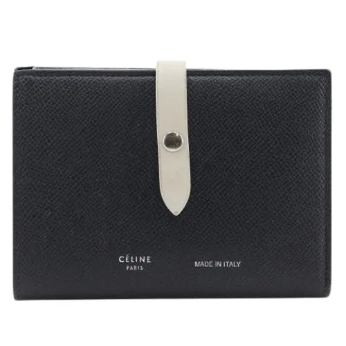 Pre-owned Leather Wallet - Celine Vintage - Modalova
