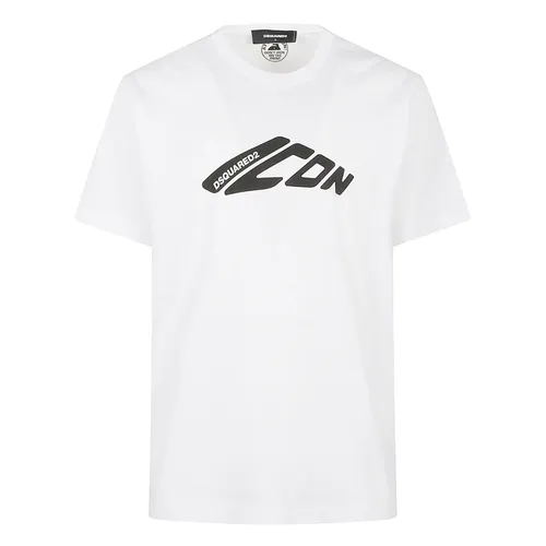 White Crew Neck T-shirts and Polos - Dsquared2 - Modalova