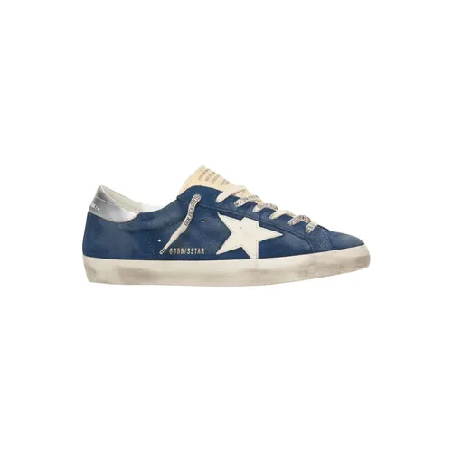 Vintage Star Sneakers Blue Aw25 - Golden Goose - Modalova