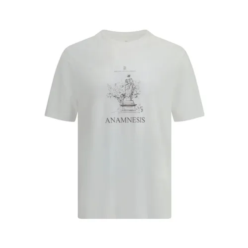 Tops > T-Shirts - - Brunello Cucinelli - Modalova