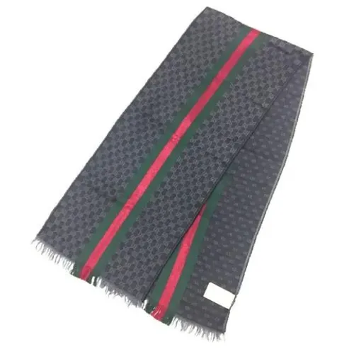 Pre-owned > Pre-owned Accessories > Pre-owned Scarves - - Gucci Vintage - Modalova