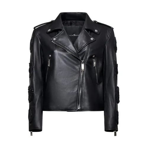 Jackets > Leather Jackets - - John Richmond - Modalova