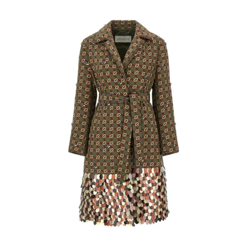 Coats > Belted Coats - - Dries Van Noten - Modalova