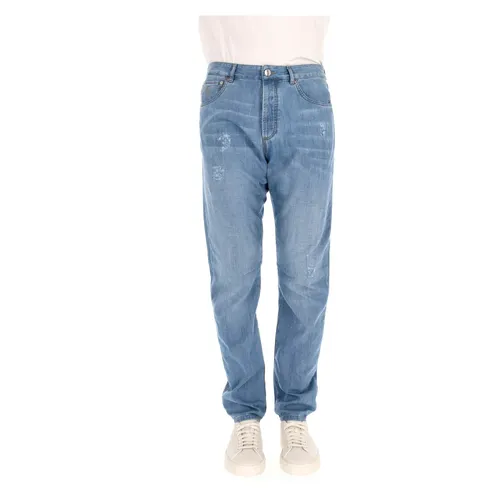 Jeans > Straight Jeans - - Brunello Cucinelli - Modalova