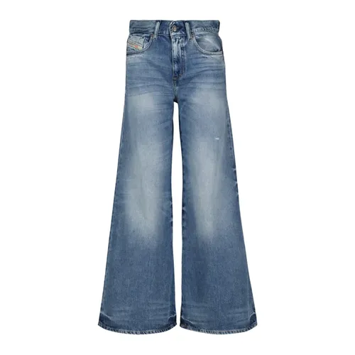 Jeans > Wide Jeans - - Diesel - Modalova