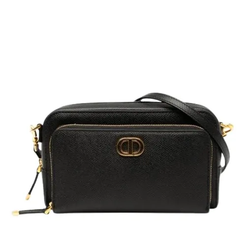Pre-owned Vintage Leather Cross Body Bag - Dior Vintage - Modalova