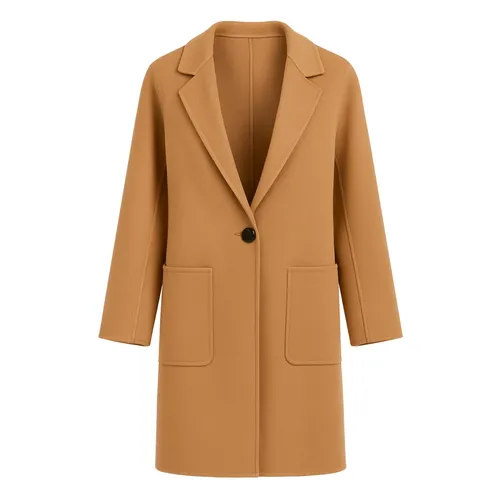 Kamelmantel Übermantel Chic Elegant - ATELIER LEGORA - Modalova