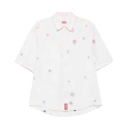 Shirts > Short Sleeve Shirts - - Kenzo - Modalova
