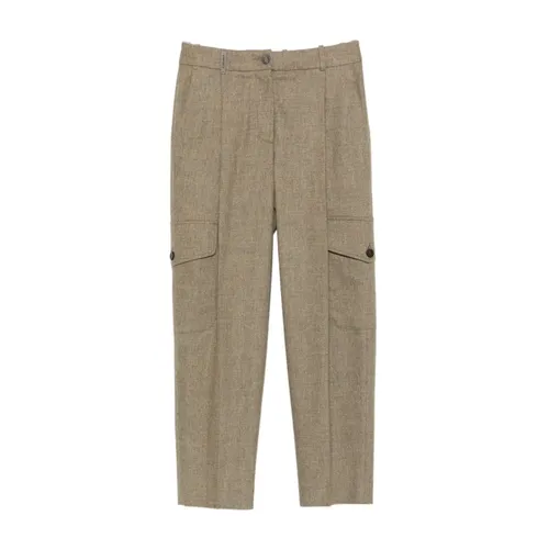 Trousers > Cropped Trousers - - Peserico - Modalova