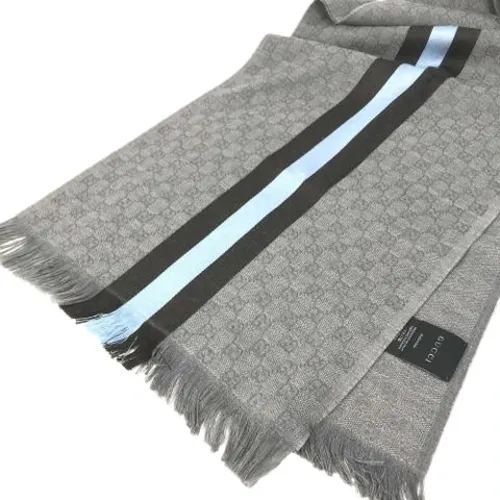 Pre-owned > Pre-owned Accessories > Pre-owned Scarves - - Gucci Vintage - Modalova