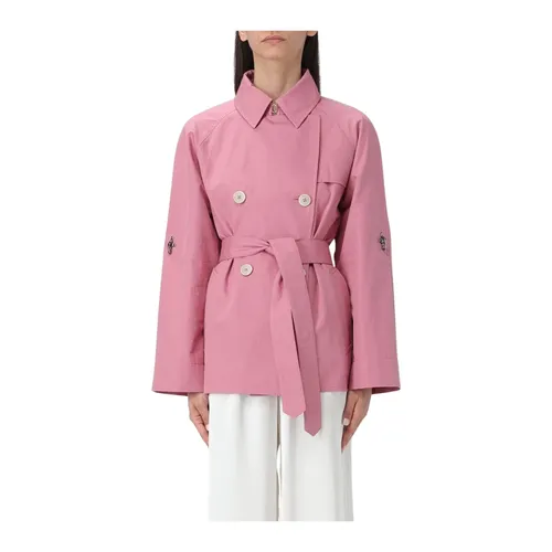 Fay - Coats > Trench Coats - Pink - Fay - Modalova