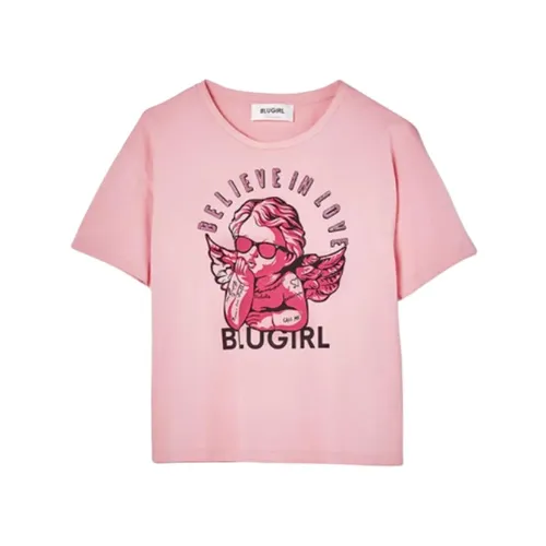 Blugirl - Tops > T-Shirts - Pink - Blugirl - Modalova