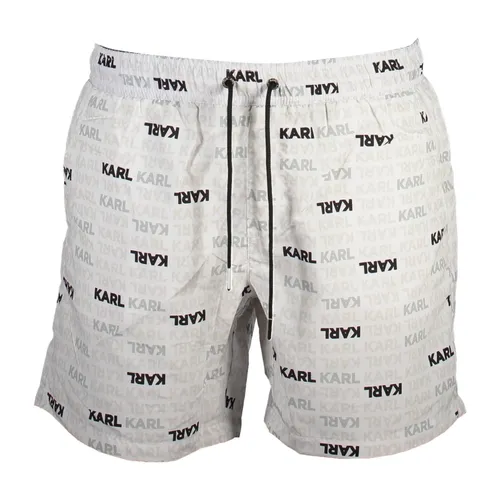 Strandkleidung Kostüm Unterteil Weiss - Karl Lagerfeld - Modalova