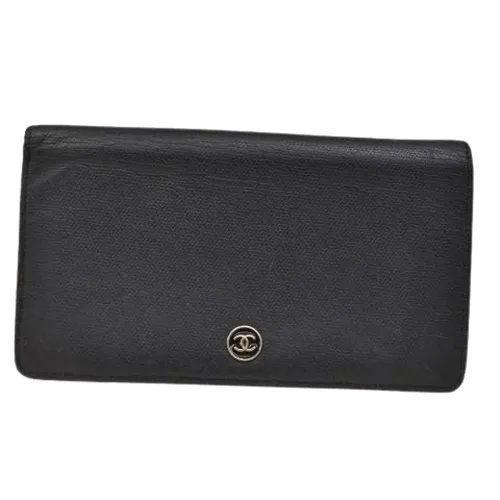 Pre-owned Leather Wallet - Chanel Vintage - Modalova
