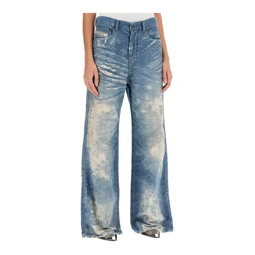 Jeans > Wide Jeans - - Diesel - Modalova