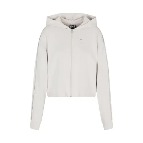 Sweatshirts & Hoodies > Zip-throughs - - Emporio Armani EA7 - Modalova