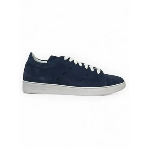 Kiton - Shoes > Sneakers - Blue - Kiton - Modalova