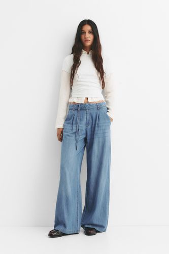 Jeans Wide Leg À Cordon - Pull&Bear - Modalova