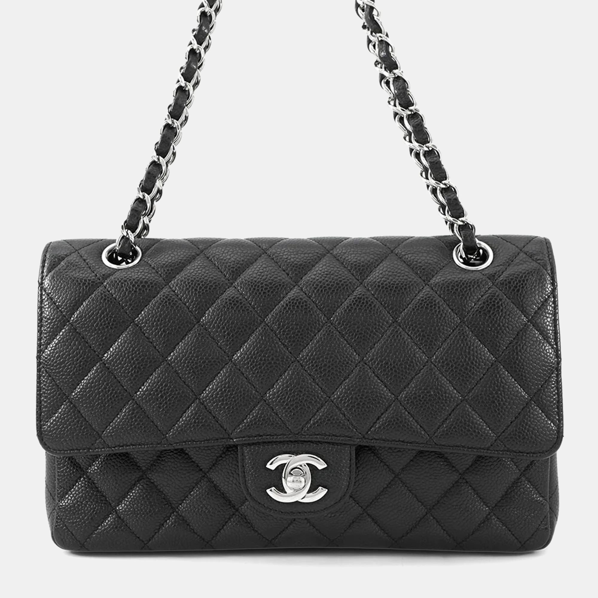 Matelasse Chain shoulder Bag Caviar Leather Size 25 - Chanel - Modalova