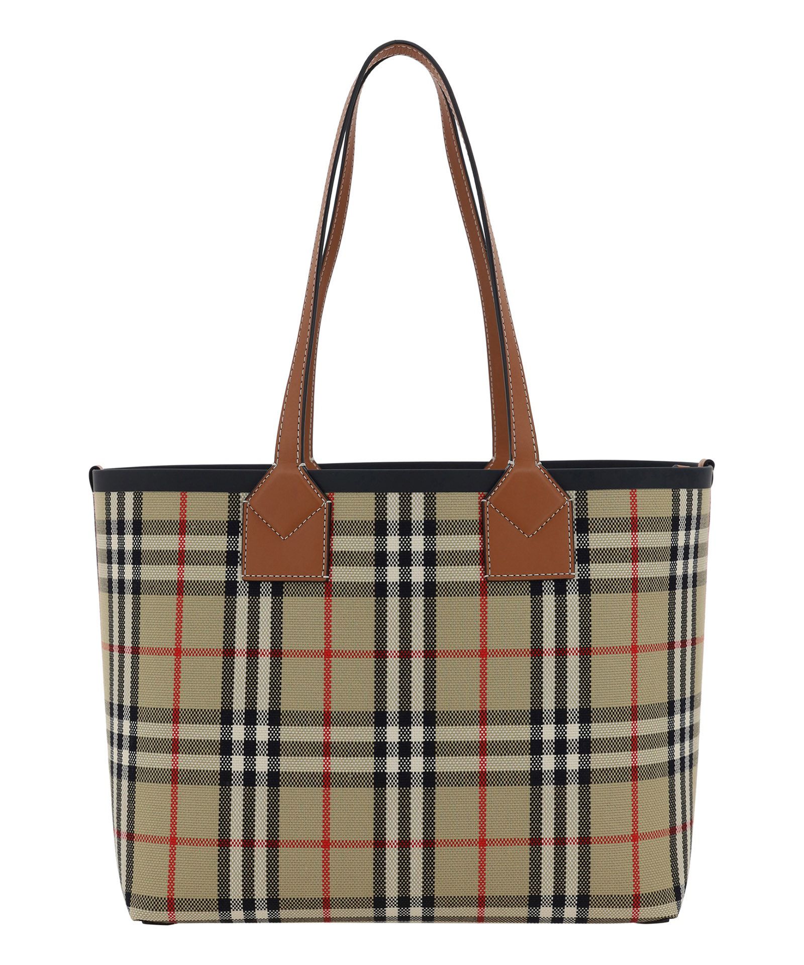 Shopping bag london check - Burberry - Modalova