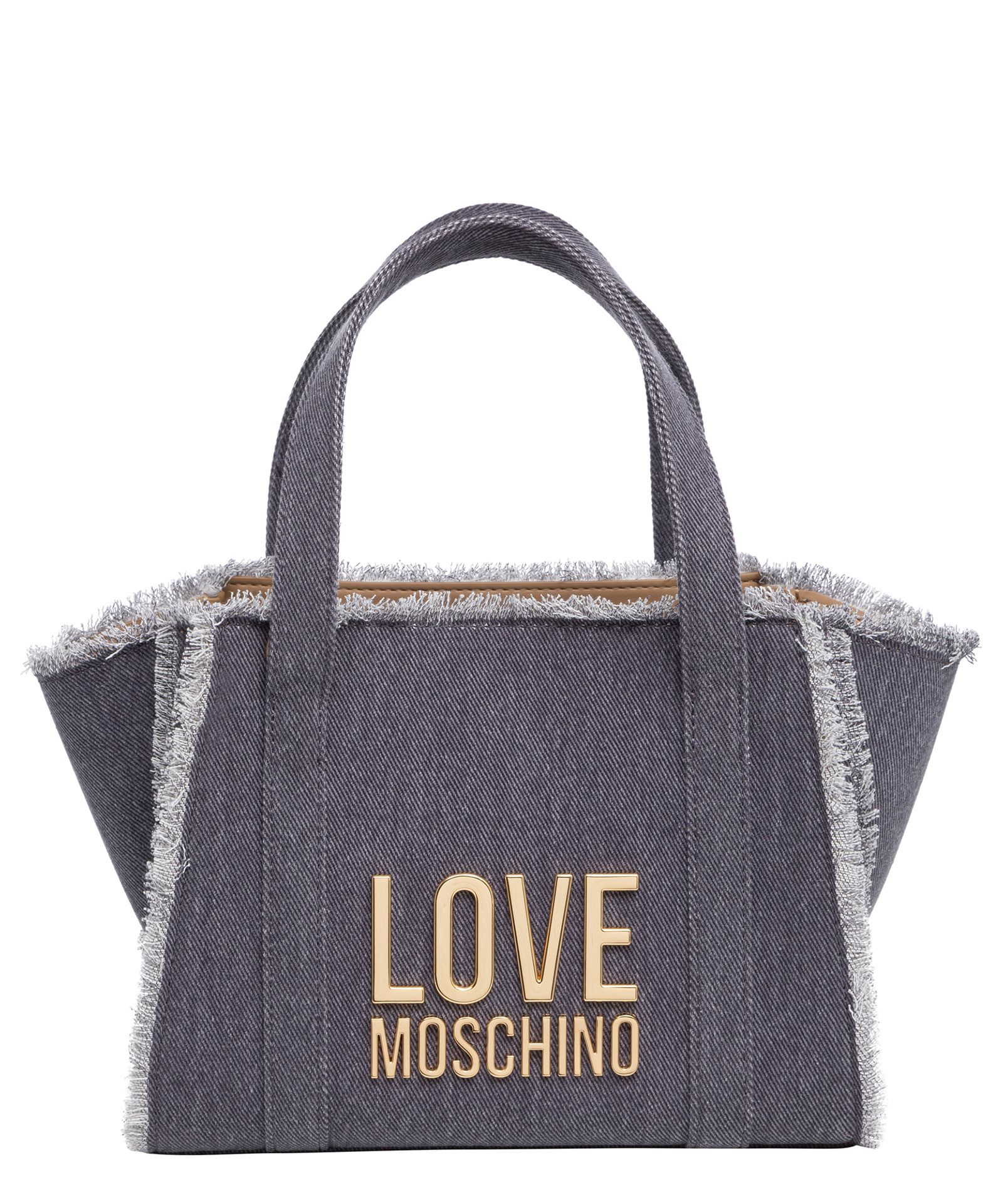 Borsa a mano metal logo - Love Moschino - Modalova