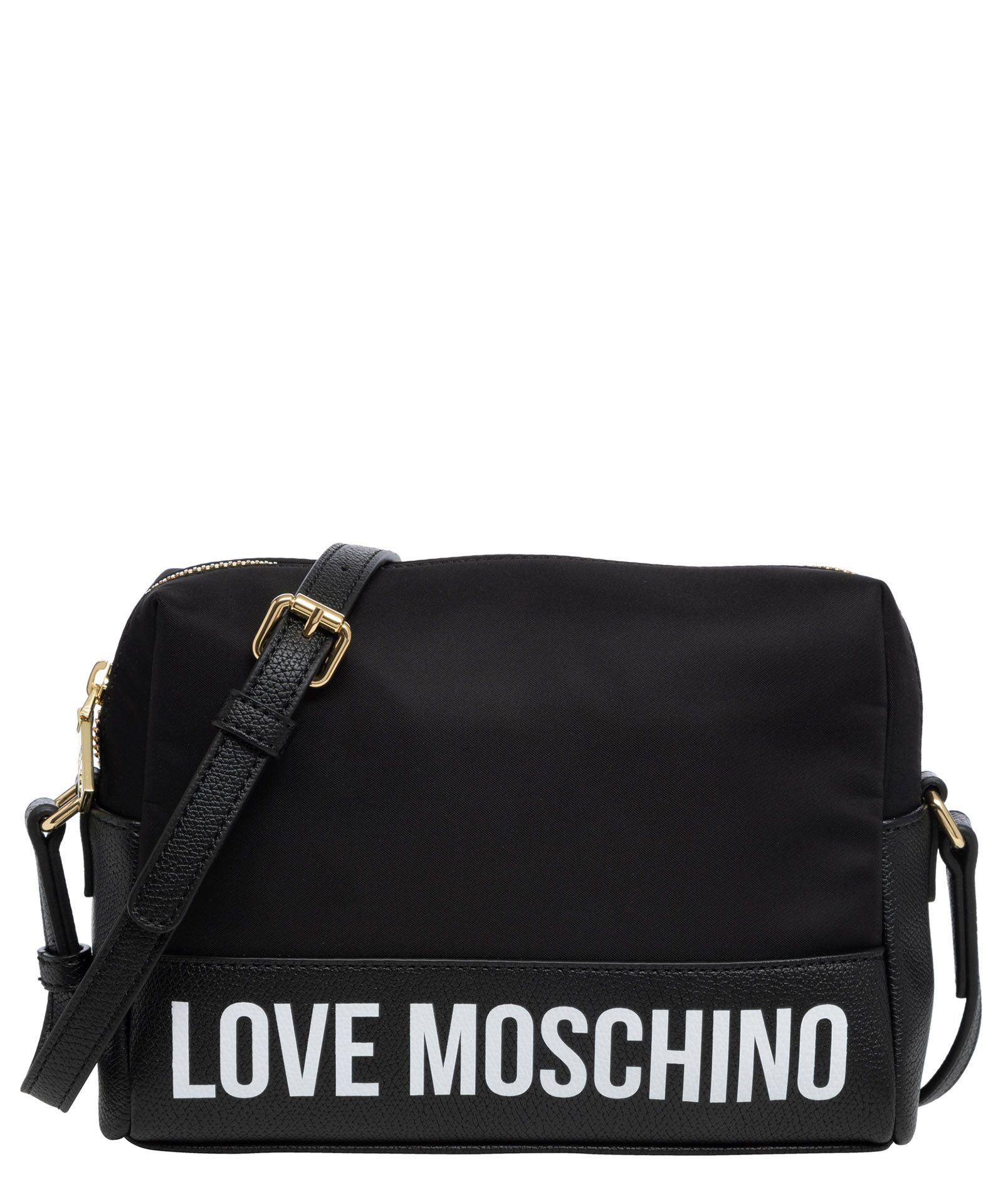 Borsa a tracolla logo print - Love Moschino - Modalova