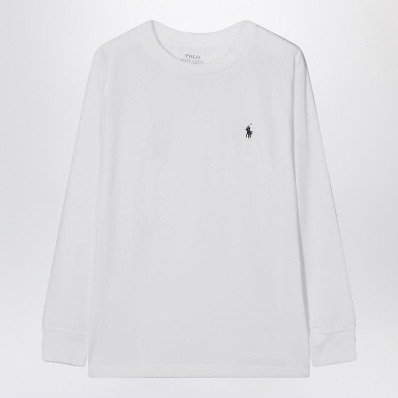 Long-sleeve cotton T-shirt with logo - Polo Ralph Lauren - Modalova