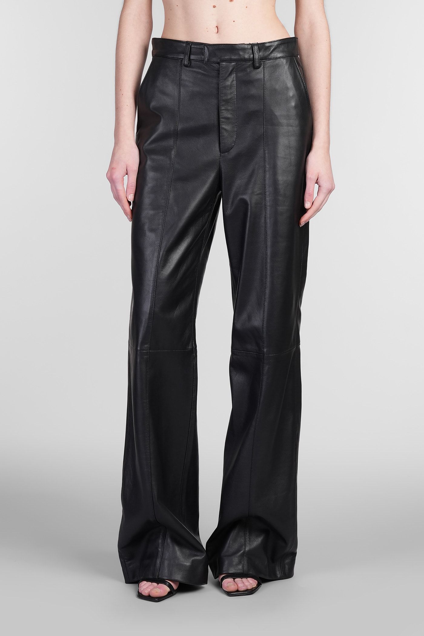 Pants In Leather - Giuseppe di Morabito - Modalova