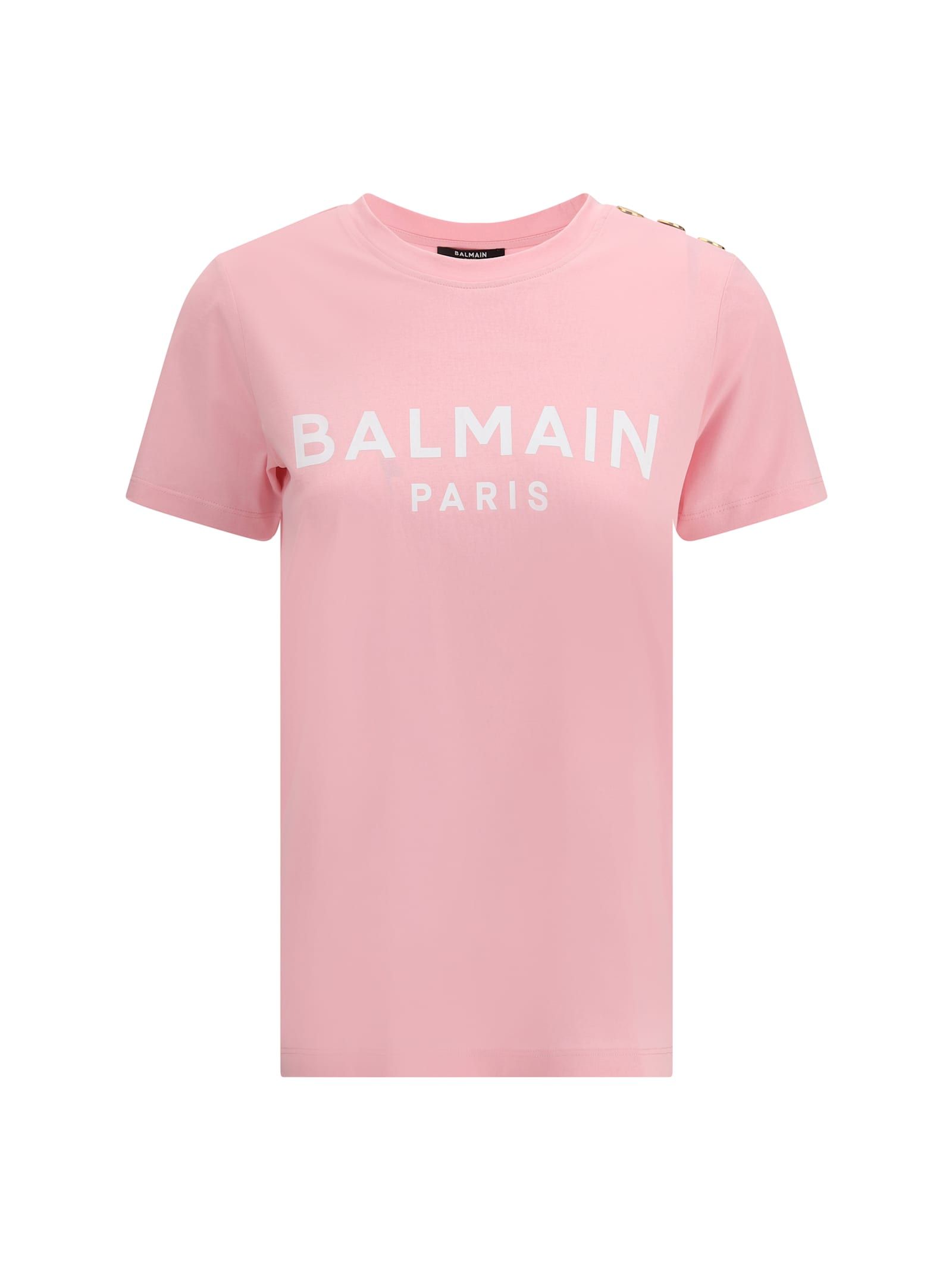 Balmain Logoed T-shirt - Balmain - Modalova