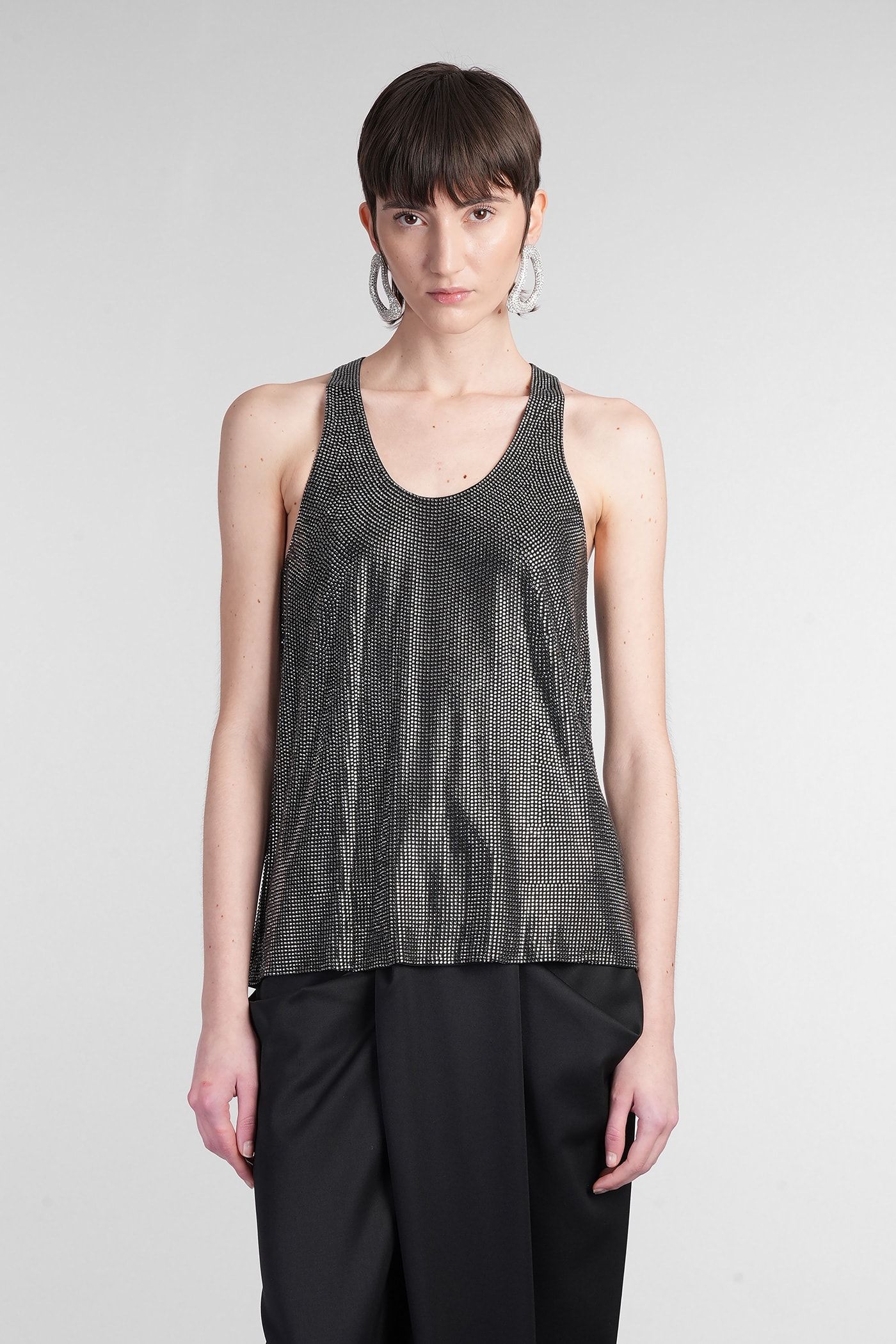 Tank Top In Viscose - Giuseppe di Morabito - Modalova