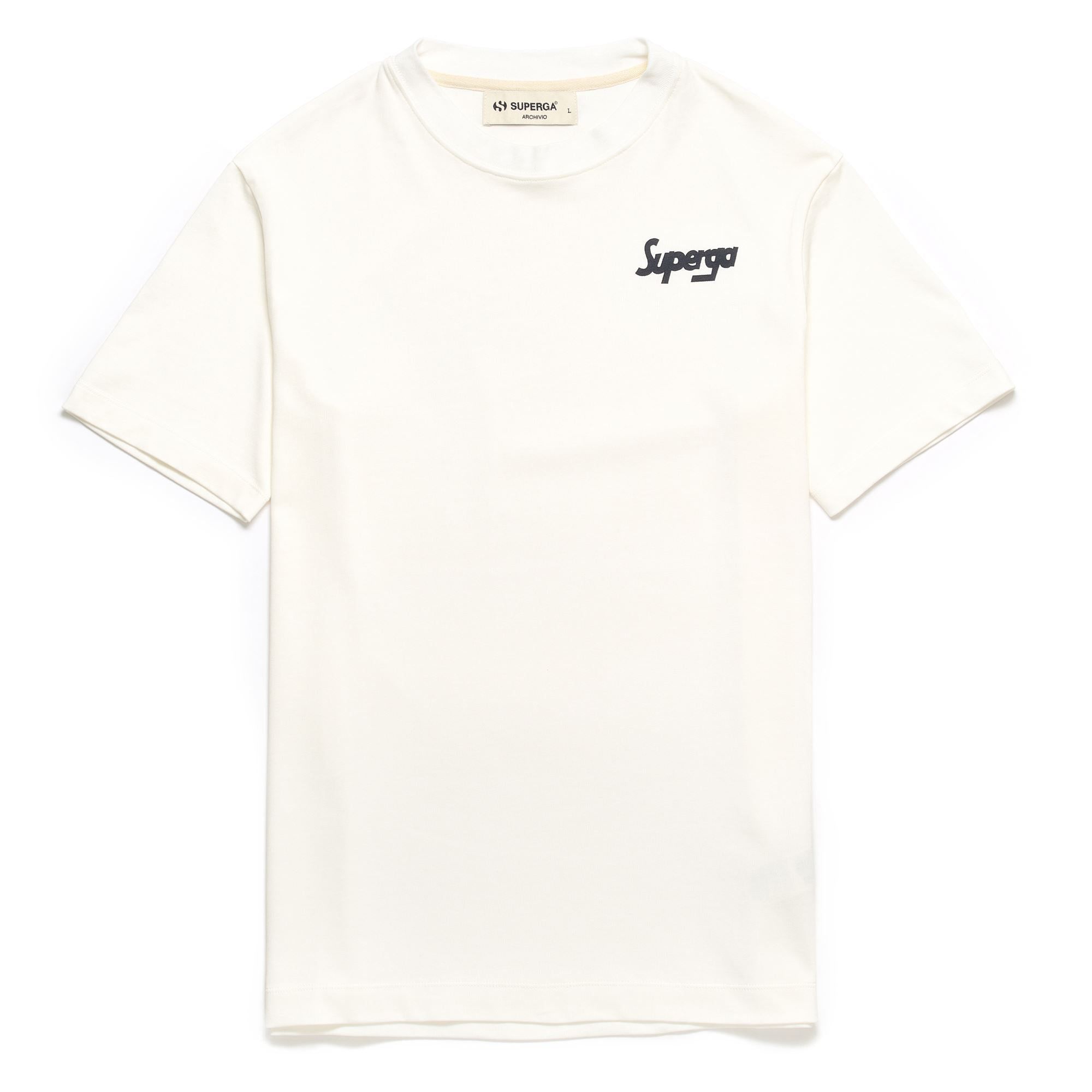 LOGOTIPO 30S - T-ShirtsTop - T-Shirt - Unisex - OFF WHITE-NAVY - Superga - Modalova